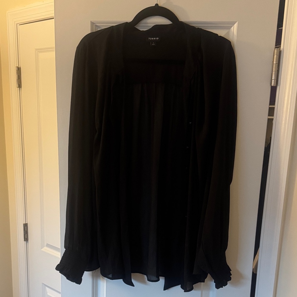 Torrid Black Women's Blouse